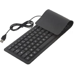 Clavier souple pvc flexible noir*Gifi Clearance