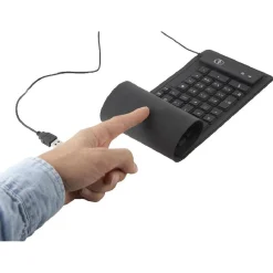 Clavier souple pvc flexible noir*Gifi Clearance