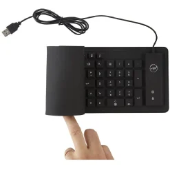 Clavier souple pvc flexible noir*Gifi Clearance