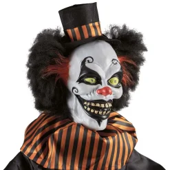 Clown animé Halloween lumineux et sonore H170 cm*Gifi