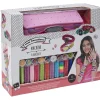 Gifi Jeux D'Imagination Et D'Imitation<Coffret créatif beauté machine à bracelets rose