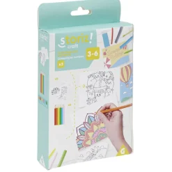 Gifi Jeux Créatifs<Coffret de 9 activités créatives - L.100 cm