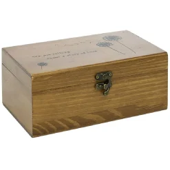 Gifi Coffret de couture en bois avec accessoires 21x13xH9cm