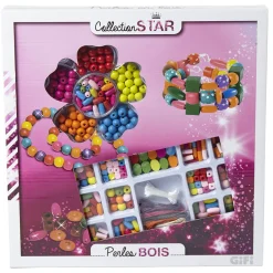Gifi Jeux Créatifs<Coffret de perles en bois