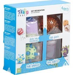 Gifi Jeux Créatifs<Coffret 4 en 1 balle et slime