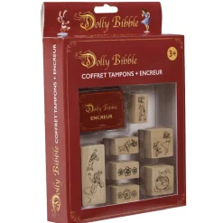 Gifi Coffret encreur et tampons Dolly Bibble