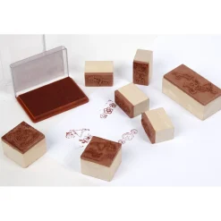 Gifi Coffret encreur et tampons Dolly Bibble
