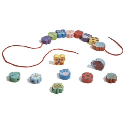 Gifi Jeux D'Imagination Et D'Imitation<Coffret grosses perles d'éveil en bois animaux et forêt