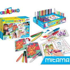 Coffret jeu création méga laboratoire de coloriage Creangolo*Gifi New