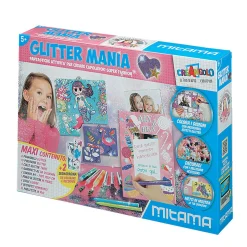 Coffret jeu création paillettes Glitter Mania Creangolo*Gifi Best