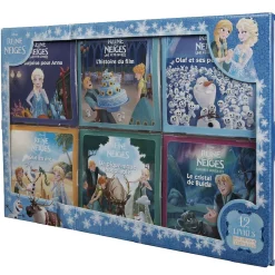 Gifi Coffret La Reine Des Neiges coloriage x6 et livre x6