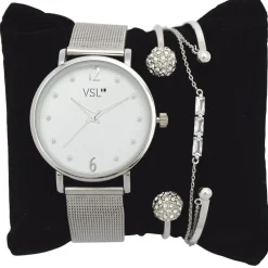 Sale Gifi Coffret montre+Bracelet Métal