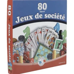 Gifi Jeux De Société Et Éducatifs<Coffret 80 règles de jeux de société