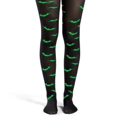 Clearance Gifi Collant Halloween adulte phosphorescent motif chauve-souris T.unique