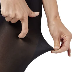 New Gifi Collants noir indéchirable semi opaques Taille unique