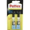 Colle glue super gel Pattex 2 g x 2*Gifi Hot