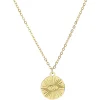Clearance Gifi Collier acier inoxydable doré