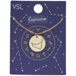 Hot Gifi Collier astrologique signe Capricorne