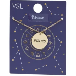 Gifi Collier astrologique signe Poisson
