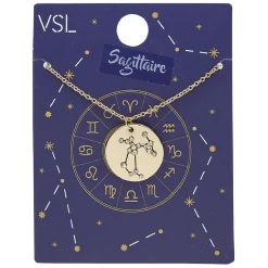 Hot Gifi Collier astrologique signe Sagittaire