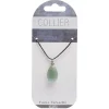 Discount Gifi Collier avec pendentif en pierre naturelle