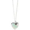 Gifi Collier chaîne médaillon coeur Best friends