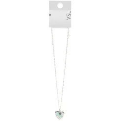 Gifi Collier chaîne médaillon coeur Best friends