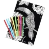 Gifi Coloriage velours avec 10 feutres