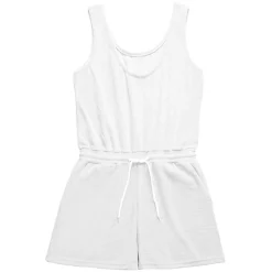 Online Gifi Combinaison Femme tissu éponge blanc