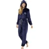 Discount Gifi Combinaison pyjama Chat bleu et doré Taille S