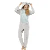 Gifi Combinaison pyjama Koala gris et bleu pailleté Taille S