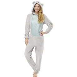 Online Gifi Combinaison pyjama Koala gris et bleu pailleté Taille XS