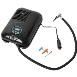 Gifi Compresseur digital automatique noir avec manomètre