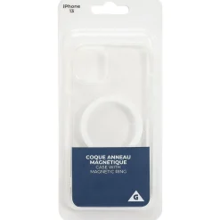Coque anneau magnétique iPhone 13 transparent*Gifi Sale
