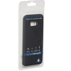 Coque en silicone Samsung S8 noir*Gifi Discount