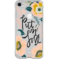 Coque pour IPhone 6 et 6S motif fleur plastique*Gifi Clearance
