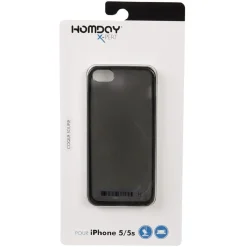 Coque pour Iphone 5/5S souple uni transparent*Gifi Outlet