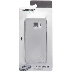 Coque souple grise pour Samsung Galaxy S6*Gifi Clearance