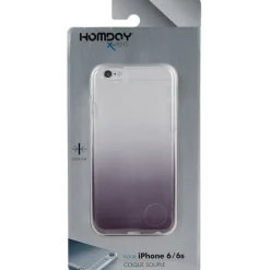 Coque souple pour IPHONE 6/6S gris*Gifi Hot