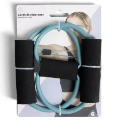 Gifi Corde de résistance fitness 1800mm bleu ou rouge