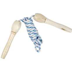 Corde à sauter poignée bois 2m*Gifi New