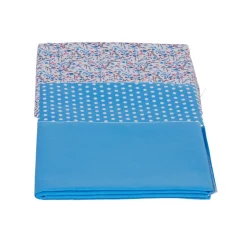 Gifi Coupon de tissu 46x55 cm en coton bleu