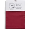 Gifi Coupon tissu coton 70x100cm rouge bordeaux