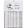 Gifi Coupon tissu imprimé Amboise 70x100cm coton blanc et beige