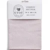 Gifi Coupon tissu imprimé Pallinou 70x100cm coton rose poudré et blanc
