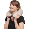Gifi Coussin de voyage à mémoire de forme gris