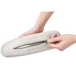 Gifi Coussin de voyage à mémoire de forme gris