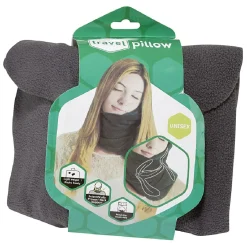New Gifi Coussin de voyage tour de cou polyester gris