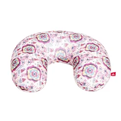 Discount Gifi Coussin de voyage yeux coeurs rose 28x28x9cm