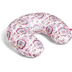 Discount Gifi Coussin de voyage yeux coeurs rose 28x28x9cm